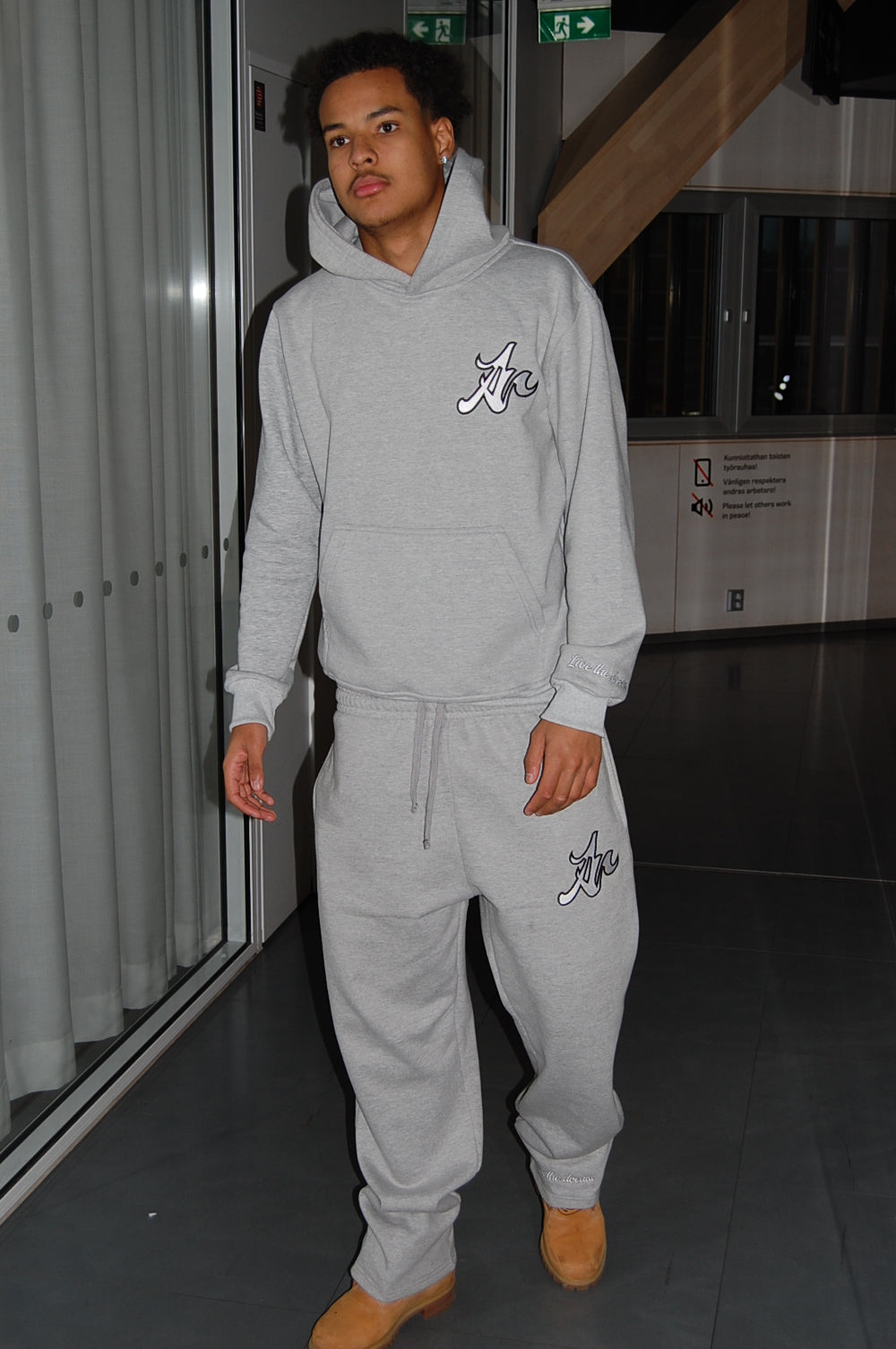 Grey Amore Hoodie
